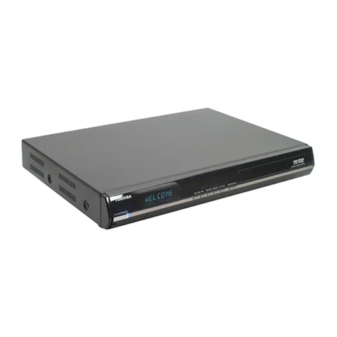 Toshiba HD-EP30 Use and care manual