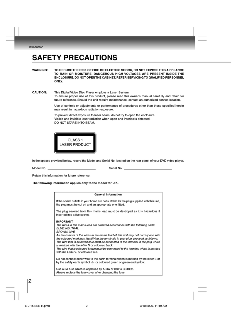 Toshiba E-2-15 ESE-R User manual