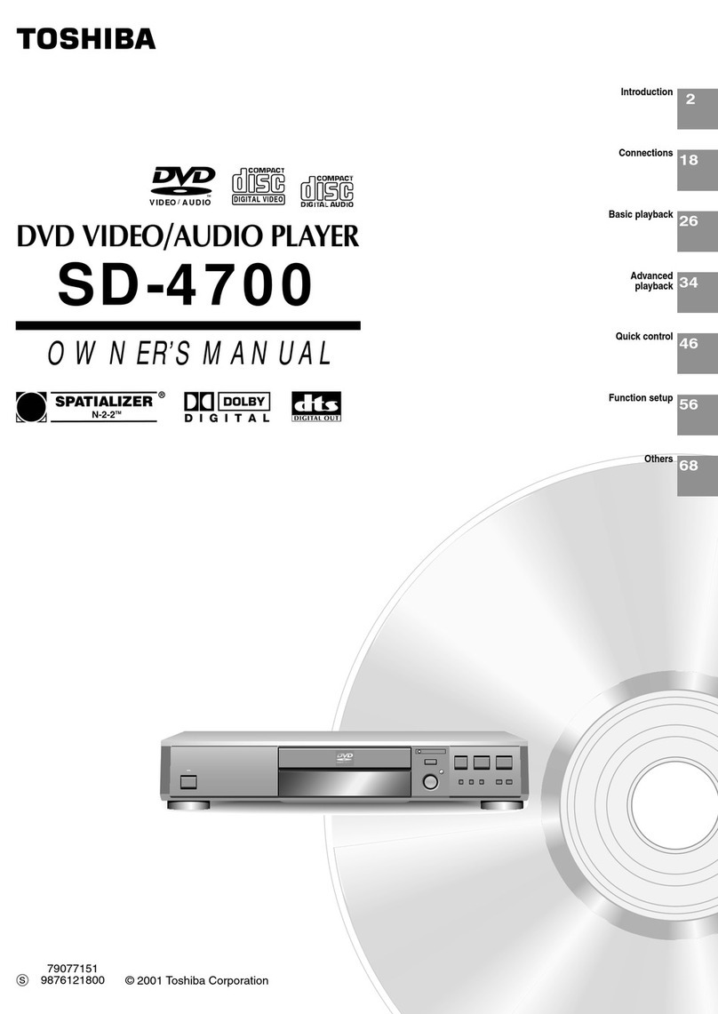 Toshiba SD-4700 User manual