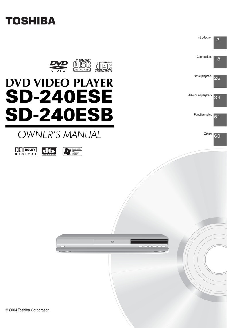 Toshiba SD-240ESB User manual