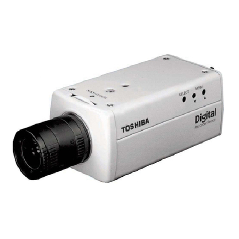 Toshiba CCD Color Camera IK-645A User manual