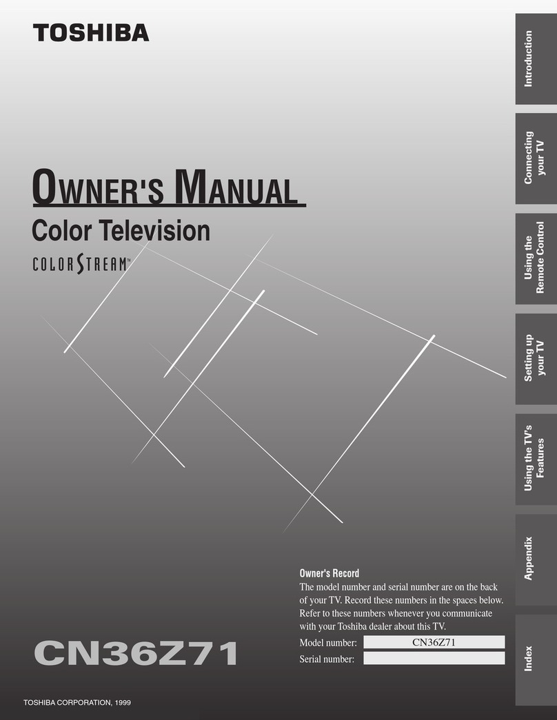 Toshiba CN36Z71 owner's manual