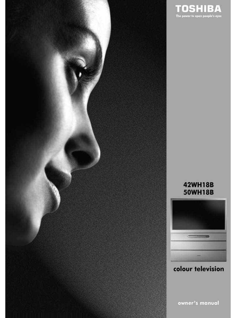 Toshiba 42WH18B, 50WH18B User manual