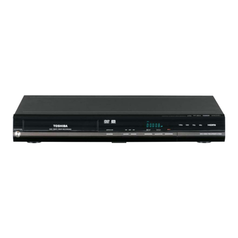 Toshiba D-R560 - DVD Recorder With TV Tuner User manual