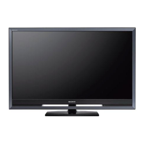 Sony KDL-40VL160 - 40" Bravia Vl Series Lcd Tv User manual