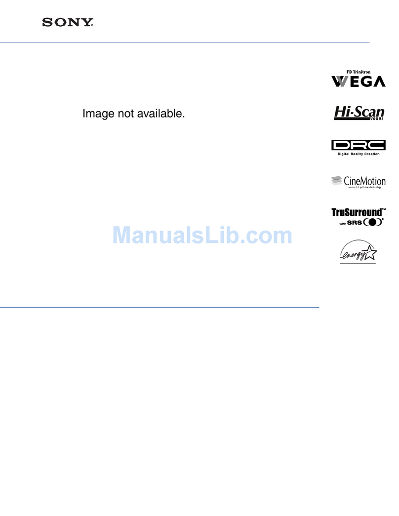 Sony FD Trinitron Wega KV-32HS420 User manual