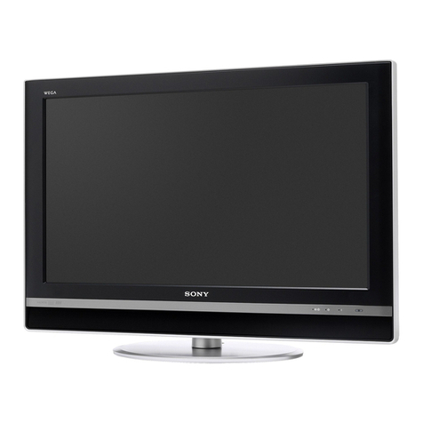 Sony BRAVIA KDL-V32A11E User manual