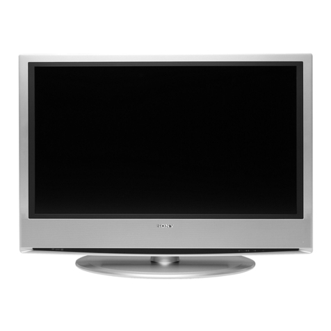 Sony BRAVIA KDL-S23A11E User manual