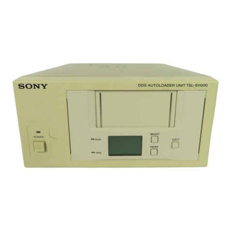 Sony TSL-S11000 User manual