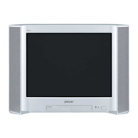 Sony Trinitron WEGA KV-SW252 User manual