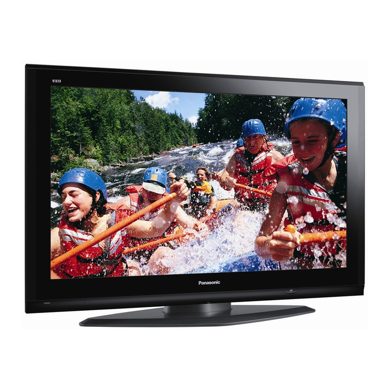 Panasonic TH50PZ750U - 50" Plasma TV User manual