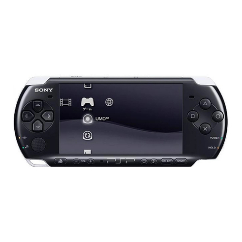 Sony PSP PSP-3004 User manual