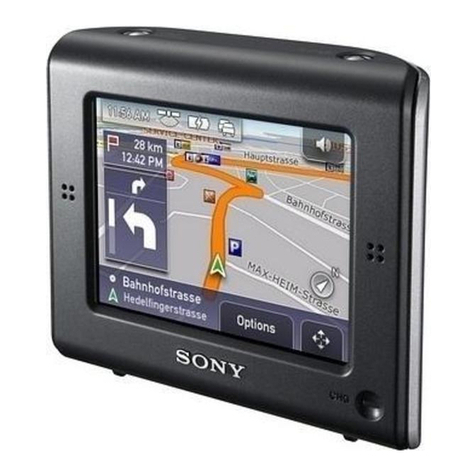 Sony NAV-U NV-U71T User manual