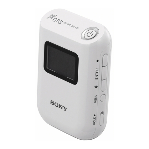 Sony GPS-CS3KA - GPS Digital Imaging User manual