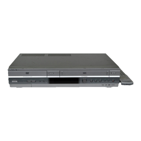 Sony SLV-D360P Operating Instructions (For SLV-D360P DVD... User manual