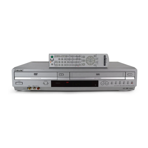 Sony SLV-D370P - Dvd/vcr Combo User manual