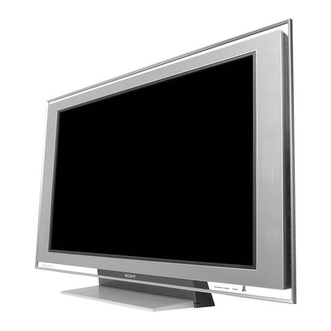 Sony BRAVIA KDL-52XBR2 operating instructions