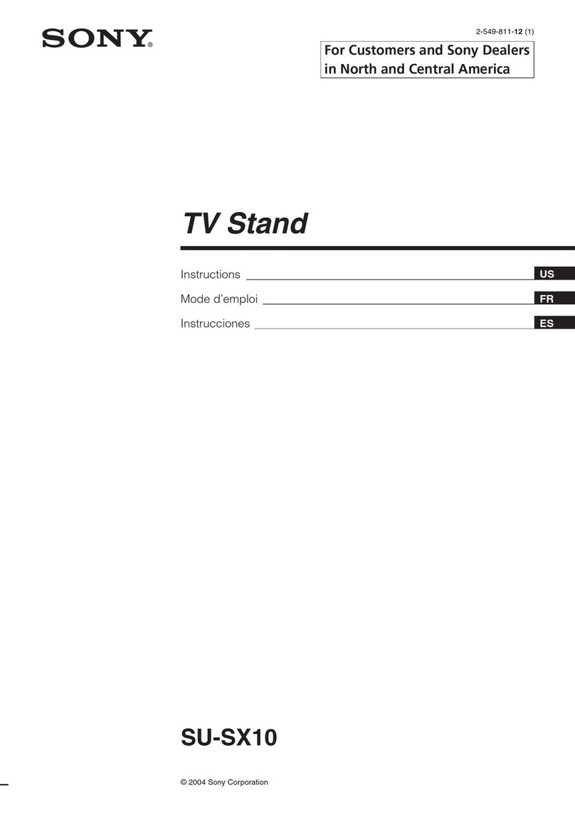 Sony SU-SX10 User manual