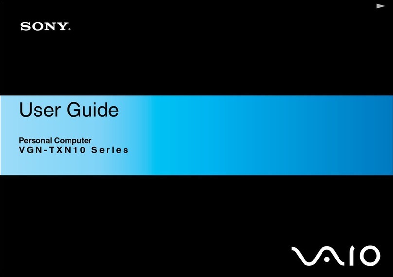 Sony VAIO VGN-TXN10 Series user guide