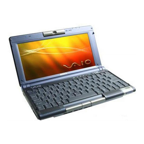 Sony VAIO PictureBook Computer user guide