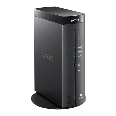 Sony Vaio LocationFree LF-V30 operating instructions