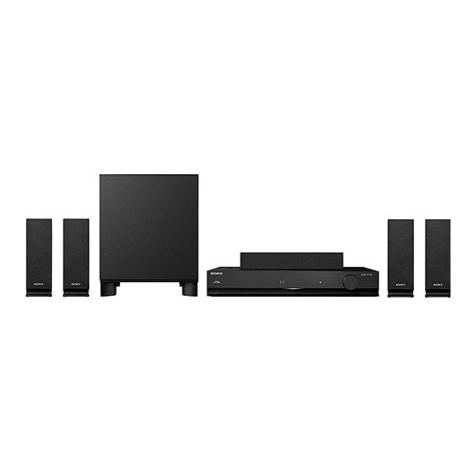 Sony HT-SF370 operating instructions