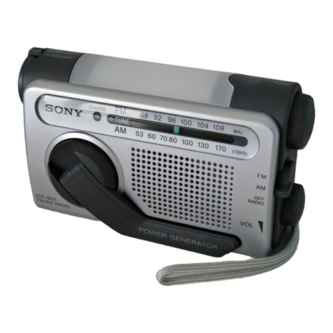 Sony ICF-B01 Specifications