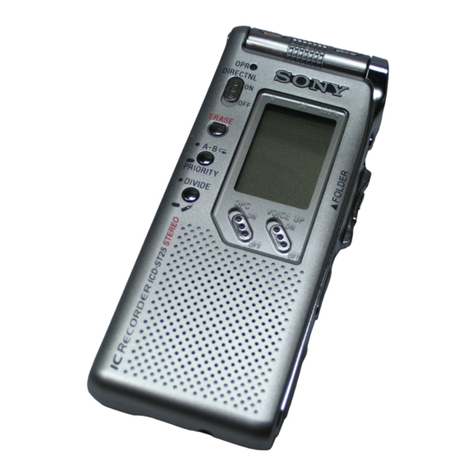 Sony ICD-ST25 Digital Voice Editor 2 operating instructions