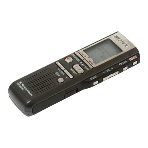 Sony ICD-B200 User manual Sony ICD-B200 User manual