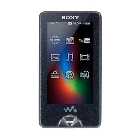 Sony Walkman 4-141-609-11 (1) User manual