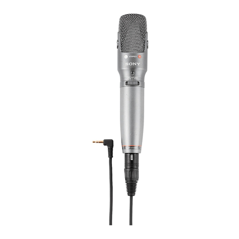 Sony ECM MS957 operating instructions