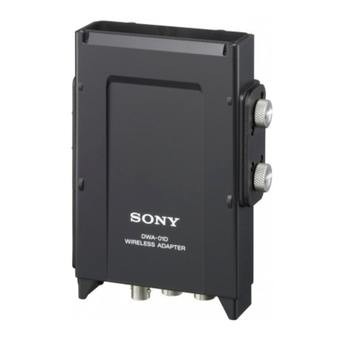 Sony DWA-01D User manual