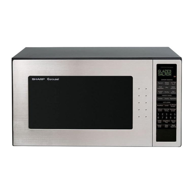 Sharp CAROUSEL R-530E Use and care manual