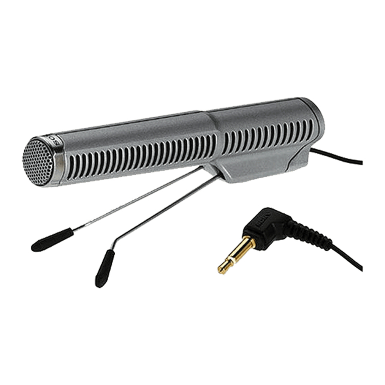 Sony ECM Z60 operating instructions