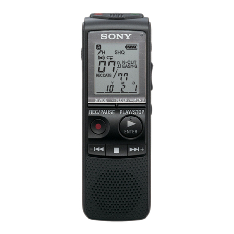 Sony 4-166-309-11(1) User manual