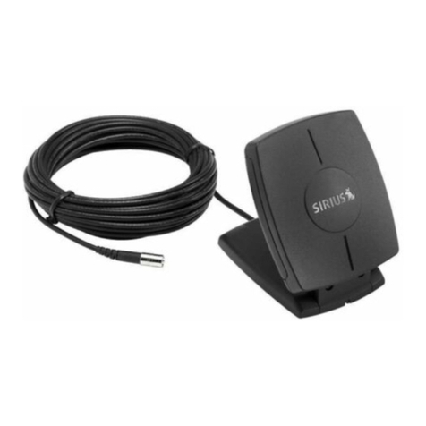 Sirius Satellite Radio ORBITER SM4000 User manual