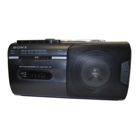 Sony CFM-10 Operating Instructions  (primary... User manual