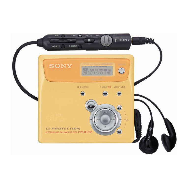 Sony MZ-N505 OpenMG Jukebox NOTES on installing &... User manual