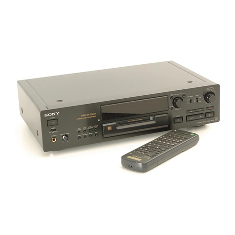 Sony MDS-JB920 User manual