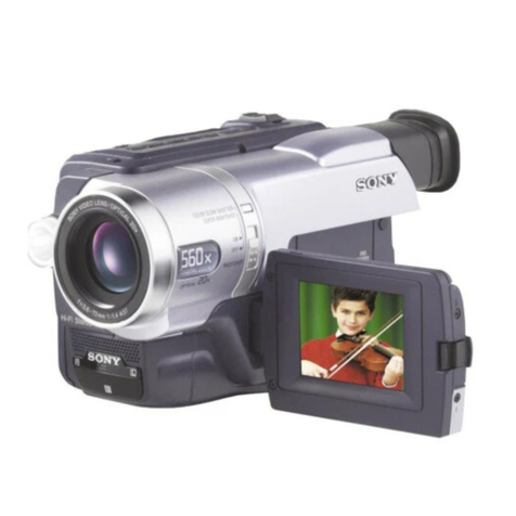 Sony HANDYCAM VISION TRV208E User manual