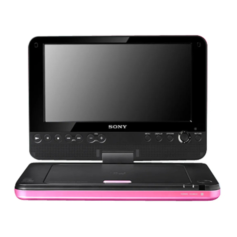 Sony DVP-FX820 - DVD Player - 8 operating instructions