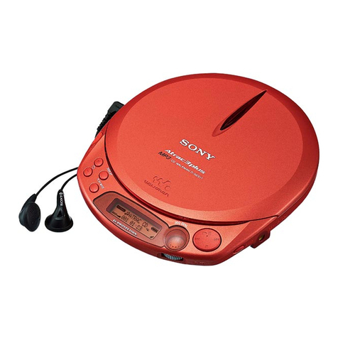 Sony Walkman D-NE511 operating instructions