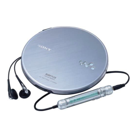 Sony D-NE830 operating instructions