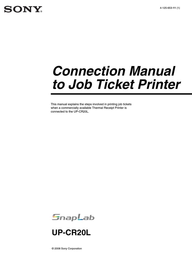 Sony SNAPLAB UP-CR20L Instruction manual