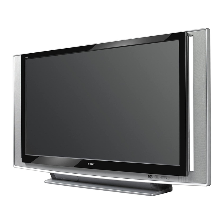 Sony GRAND WEGA KDS-R60XBR2 User manual
