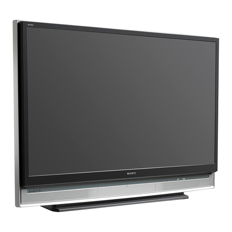 Sony WEGA KDS-60A2000 User manual