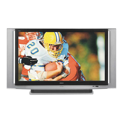 Sony GRAND WEGA KDF-55XS955 User manual