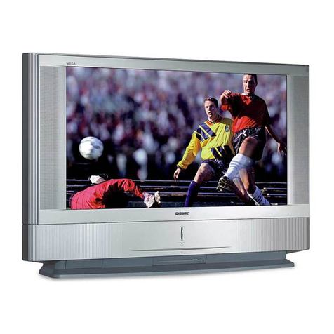 Sony GRAND WEGA 2-059-370-14(2) User manual