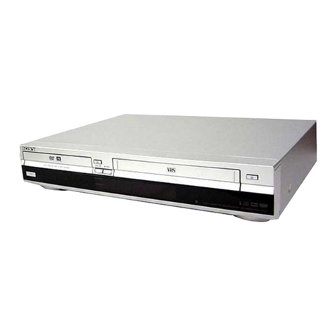 Sony RDR-VX420 operating instructions