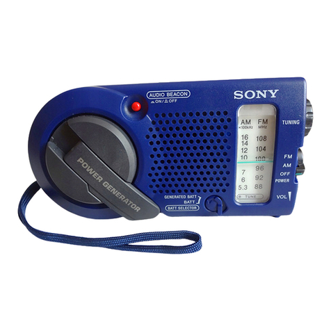 Sony ICF-B200 User manual